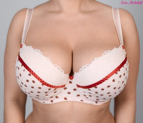 Bra padded light pink PL Biedronki