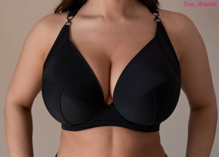 Bra soft black PLM Swimsuit Czarna Mamba