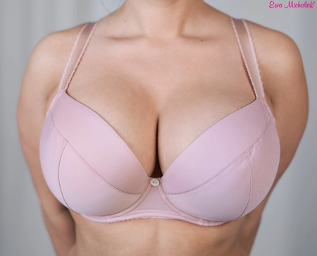 Bra padded powder pink PLP Brzask