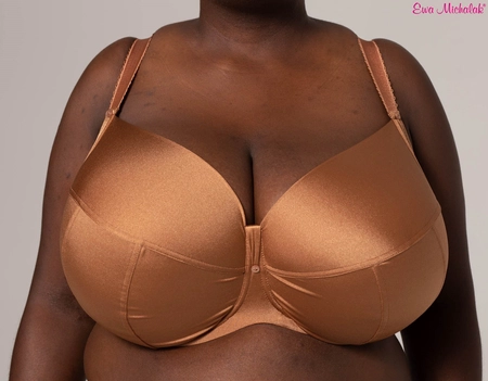 Bra semi-soft brown FB Mleczna Czekolada