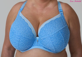 Bra semi-soft blue FB-PL DeMon